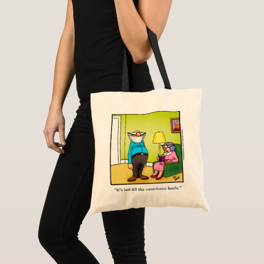 Humor Canvas tas (Voorkant (product))