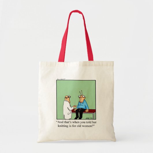 Humor Canvas tas Cadeaus (Voorkant)