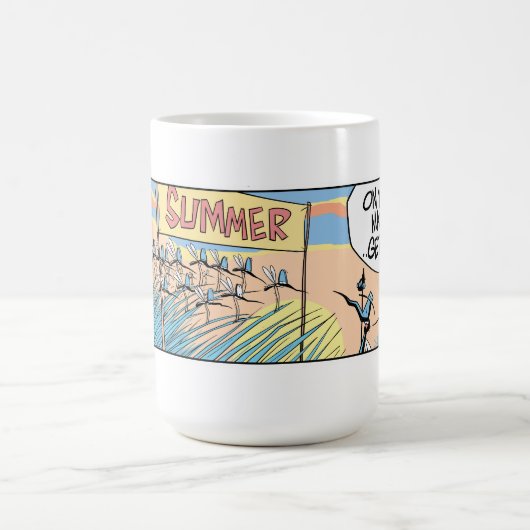 Humor Cartoon koffie Mok (Center)