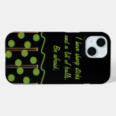 Humor Case-Mate iPhone Case (Achterkant (horizontaal))