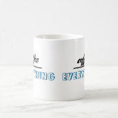 humor citeert mok koffie over alles (Center)