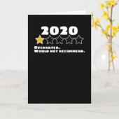 Humor Corona Virus 2020 overschatten Kaart (Gele Bloem)