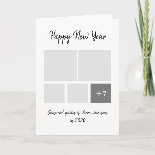 Humor Corona Virus 2020 per jaar in Review Kaart (Voorkant)