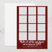 Humor Corona Virus 2021 Kerstmis Feestdagenkaart (Voorkant / Achterkant)