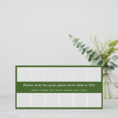 Humor Corona Virus 2021 Kerstmis Feestdagenkaart (Staand voorkant)