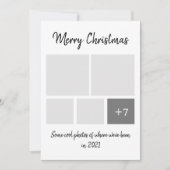 Humor Corona Virus 2021 Kerstmis Feestdagenkaart (Voorkant)