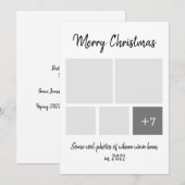 Humor Corona Virus 2021 Kerstmis Feestdagenkaart (Voorkant / Achterkant)