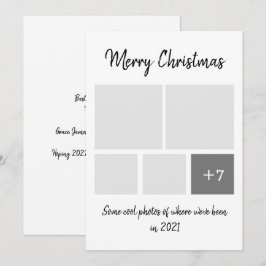 Humor Corona Virus 2021 Kerstmis Feestdagenkaart