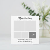 Humor Corona Virus 2021 Kerstmis Kaart (Staand voorkant)