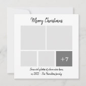 Humor Corona Virus 2021 Kerstmis Kaart (Voorkant)