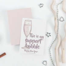 Humor Corona Virus Nieuwjaar ondersteuning bel