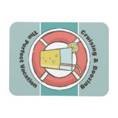 Humor cruiseschepen - cruiseschepen en -boeien magneet (Horizontaal)