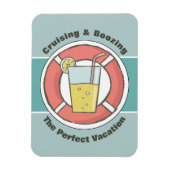 Humor cruiseschepen - cruiseschepen en -boeien magneet (Verticaal)