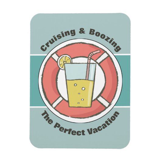 Humor cruiseschepen - cruiseschepen en -boeien magneet (Verticaal)