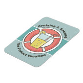 Humor cruiseschepen - cruiseschepen en -boeien magneet (Linkerzijde)