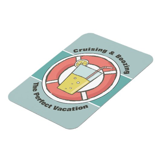 Humor cruiseschepen - cruiseschepen en -boeien magneet (Linkerzijde)