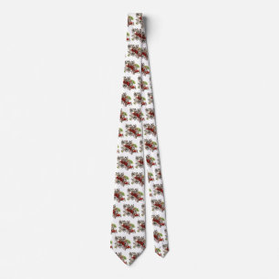  Humor Cute Dalmatian Puppy Dogs Fire Truck Stropdas