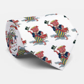 Humor, Cute Happy Dansende Pig Dances Stropdas (Opgerold)