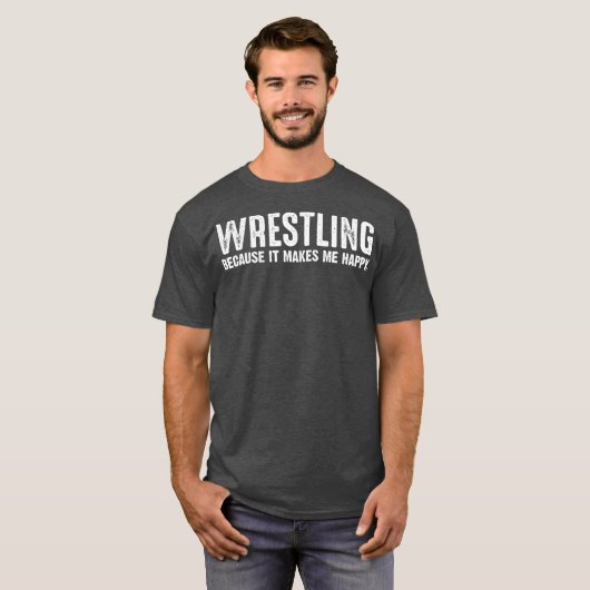 Humor die ronddraait t-shirt (Voorkant volledig)