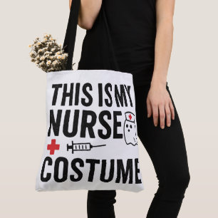 Humor Dit Is Mijn Verpleegster Halloween Kostuum Tote Bag