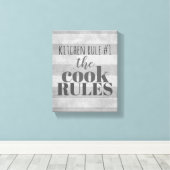 humor doek voor keukenwandkunst canvas afdruk (Insitu (Houten vloer))