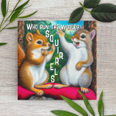 Humor eekhoorn | Funny Squirrelly Art Cute Fridge Magneet