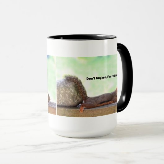 Humor eekhoorn mok (Voorkant rechts)