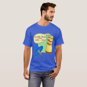 Humor een puntige kantoor grap t-shirt (Voorkant volledig)
