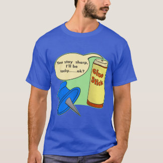 Humor een puntige kantoor grap t-shirt