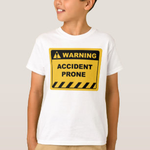 Humor - Etiket voor waarschuwing aan de mens / EIG T-shirt