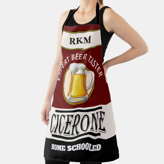 Humor Expert BEER Taster All-Over Print Apron Schort (Insitu)