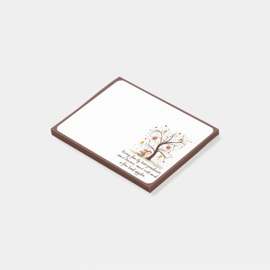 Humor Familiestructuur Post-it® Notes (Schuin)