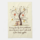 Humor Familiestructuur Theedoek (Verticaal)