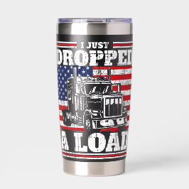 Humor for Truckers Geïsoleerde Drinkbeker