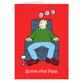 Humor Franse Vaderdag Cartoon