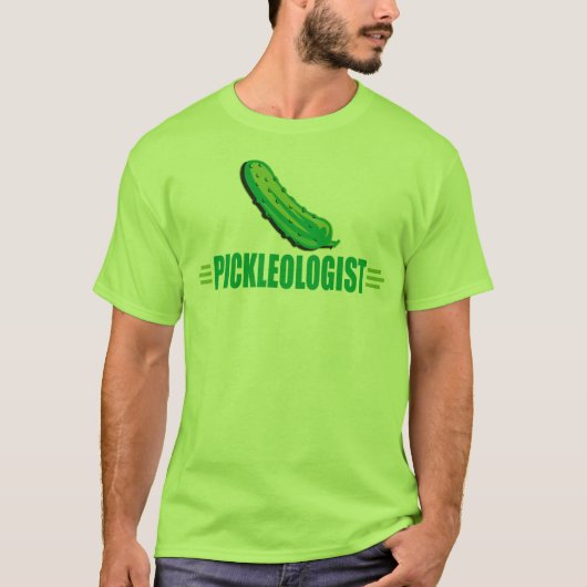 Humor Fried Pickles T-shirt (Voorkant)