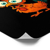 Humor Funny Crow F-Caw-F Gothic Poster (Hoek)