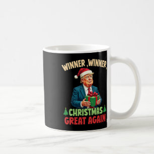 Humor Funny Santa Trump Winner Christmas Gr Koffiemok