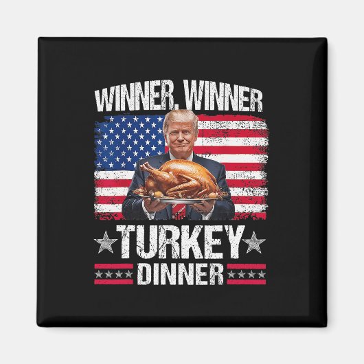 Humor Funny Trump winnaar Magneet (Voorkant)