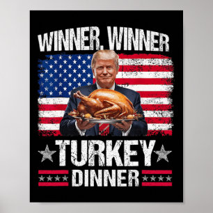 Humor Funny Trump winnaar Poster