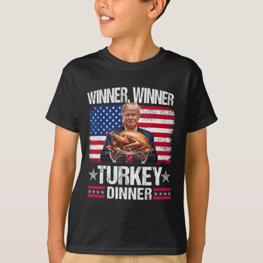 Humor Funny Trump winnaar T-shirt (Voorkant)