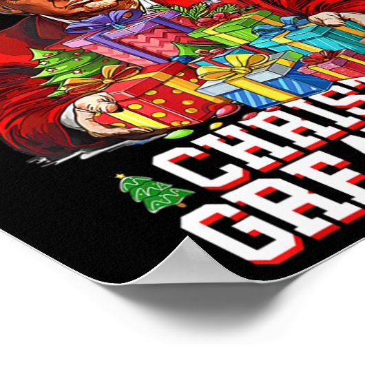 Humor Funny Trump Winner Christmas Great Ag Poster (Hoek)