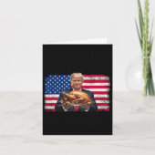 Humor Funny Trump Winner Kerstdiner R Kaart (Voorkant)