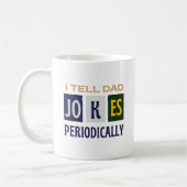 Humor Geeky Charm I Tell Dad Jokes Periodically Koffiemok (Links)