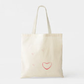 Humor gezegde lachen en kweken tote bag (Achterkant)
