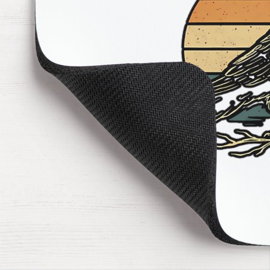 Humor Gothic F Caw F Funny Crow Creative Style Muismat (Hoek)