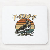 Humor Gothic F Caw F Funny Crow Creative Style Muismat (Voorkant)