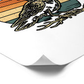 Humor Gothic F Caw F Funny Crow Creative Style Poster (Hoek)