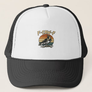 Humor Gotische F Kraai F Grappige Kraai Creatieve Trucker Pet