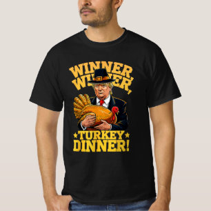 Humor Grappig Trump Winnaar Turkije Diner T-shirt